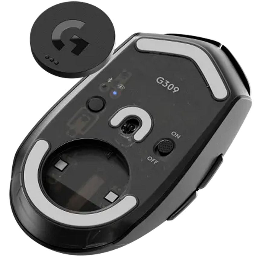 Mouse Gamer Sem Fio Logitech G309 Lightspeed Hero 25.600dpi Preto - 910-007198 - imagem 5