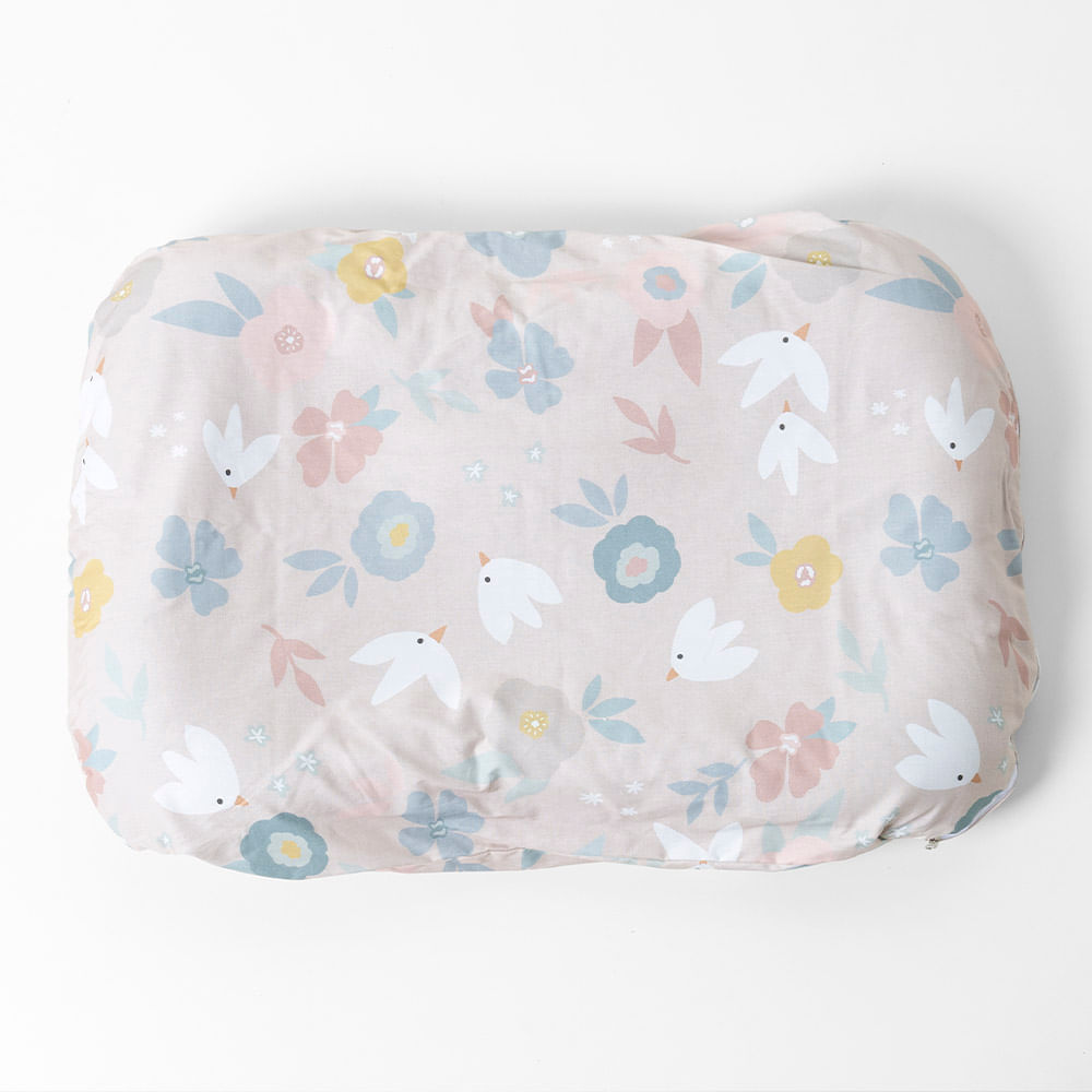 Ninho Casulinho Sensorial Para Bebês - Floral