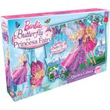 Quebra-cabeça Barbie Butterfly e a Princesa Fairy 100 peças