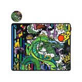 Mouse Pad Gamer Pcyes Ancient Dragon Medium - 500 X 400mm -