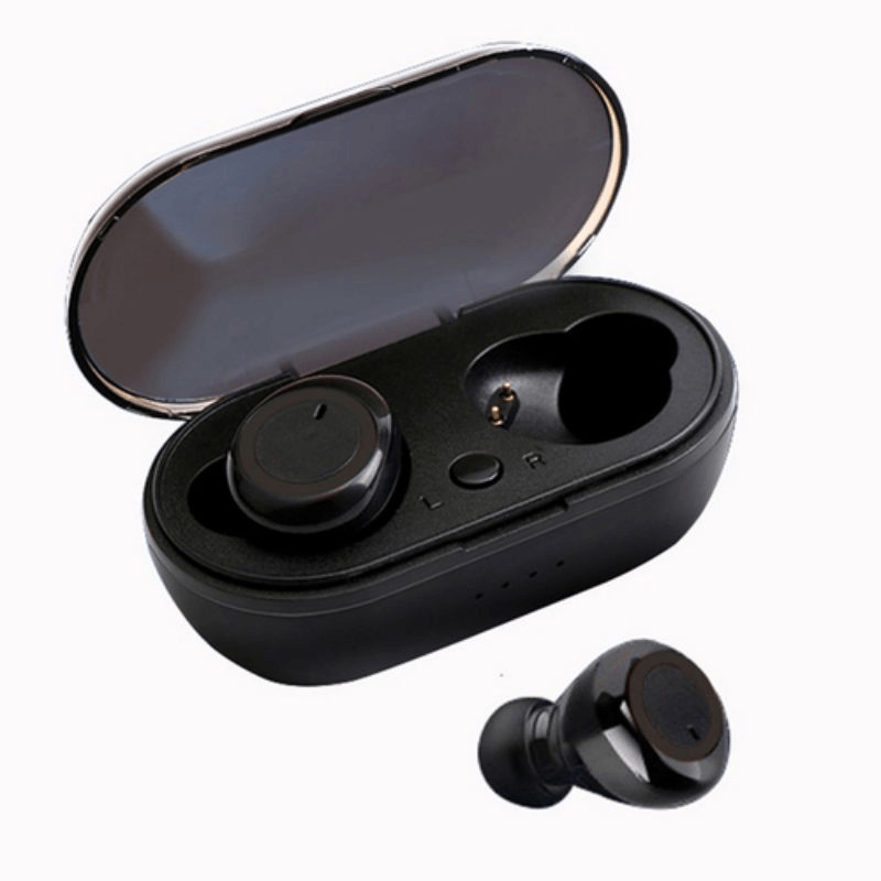 Fone De Ouvido In-ear Bluetooth Sem Fio Y50 Preto Full
