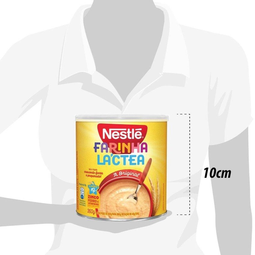 Farinha Láctea Nestlé Tradicional 360g - imagem 5