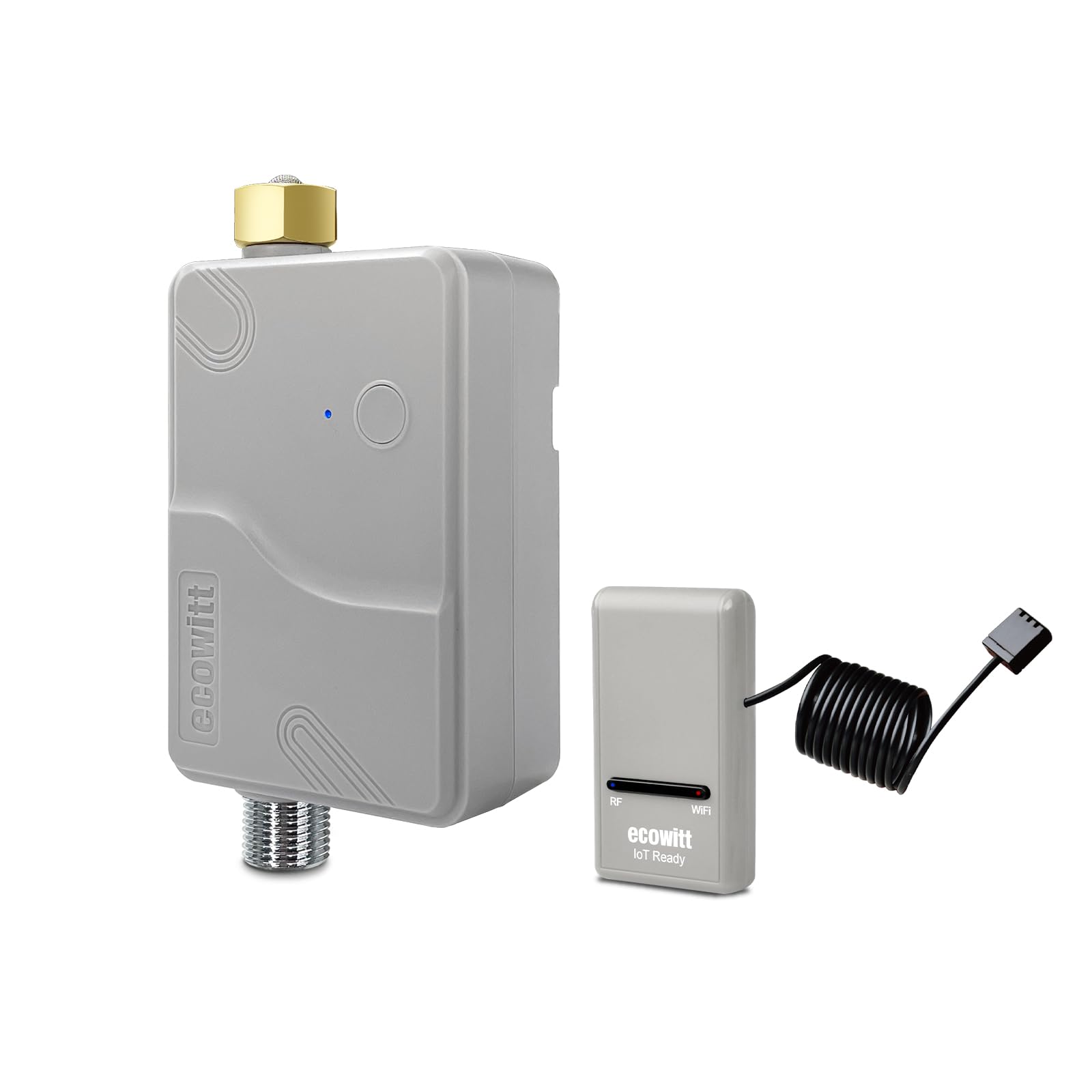 Kit De Temporizador De Rega Inteligente Ecowitt Gw1208 Com Wfc01 E Gw1200