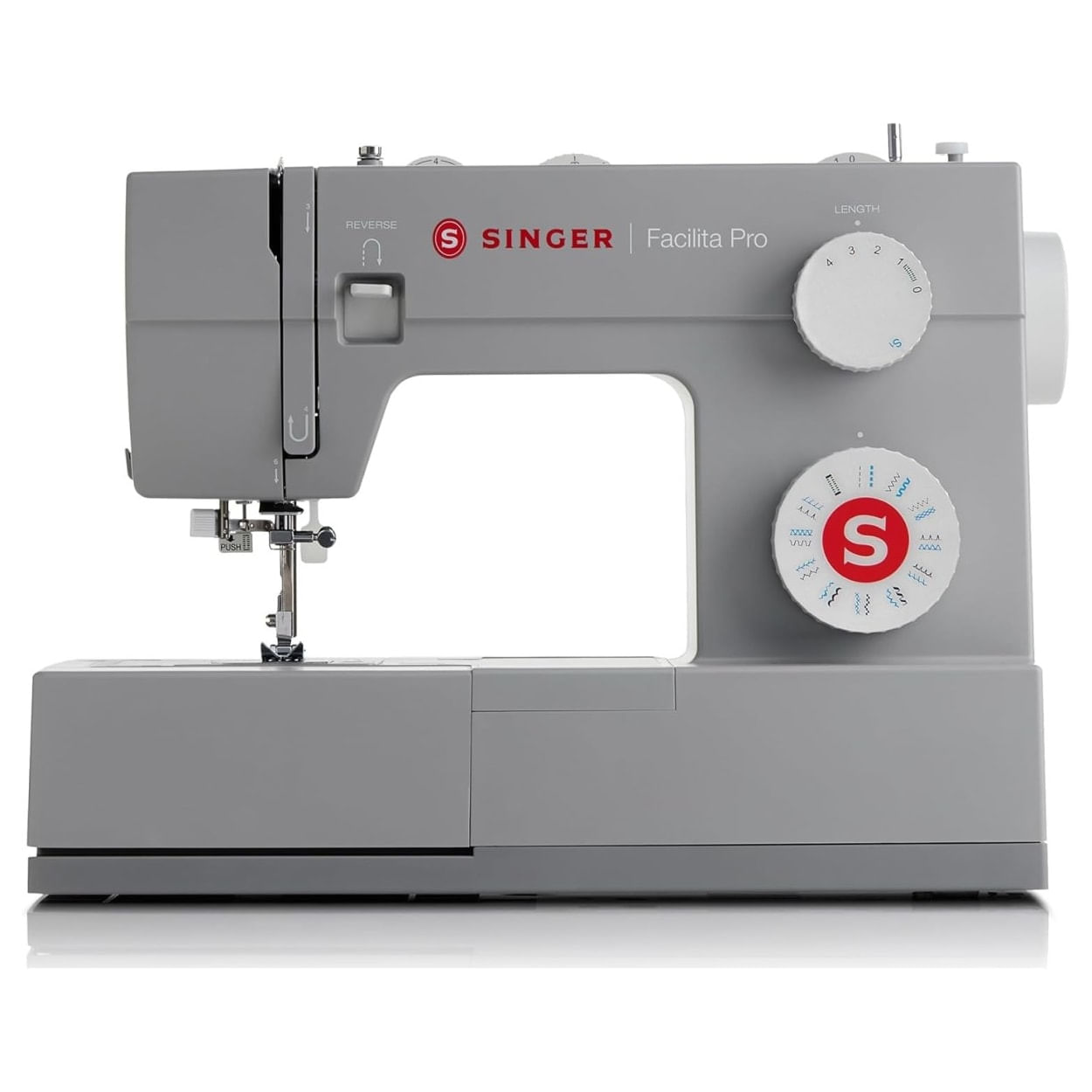 Maquina De Costura Singer Facilita 4423 Cinza