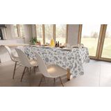 Toalha de mesa Retangular Teka 8 lugares Basic Flores