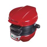 Sanduicheira Máquina De Fazer Hambúrguer Elétrica 110v Vermelho