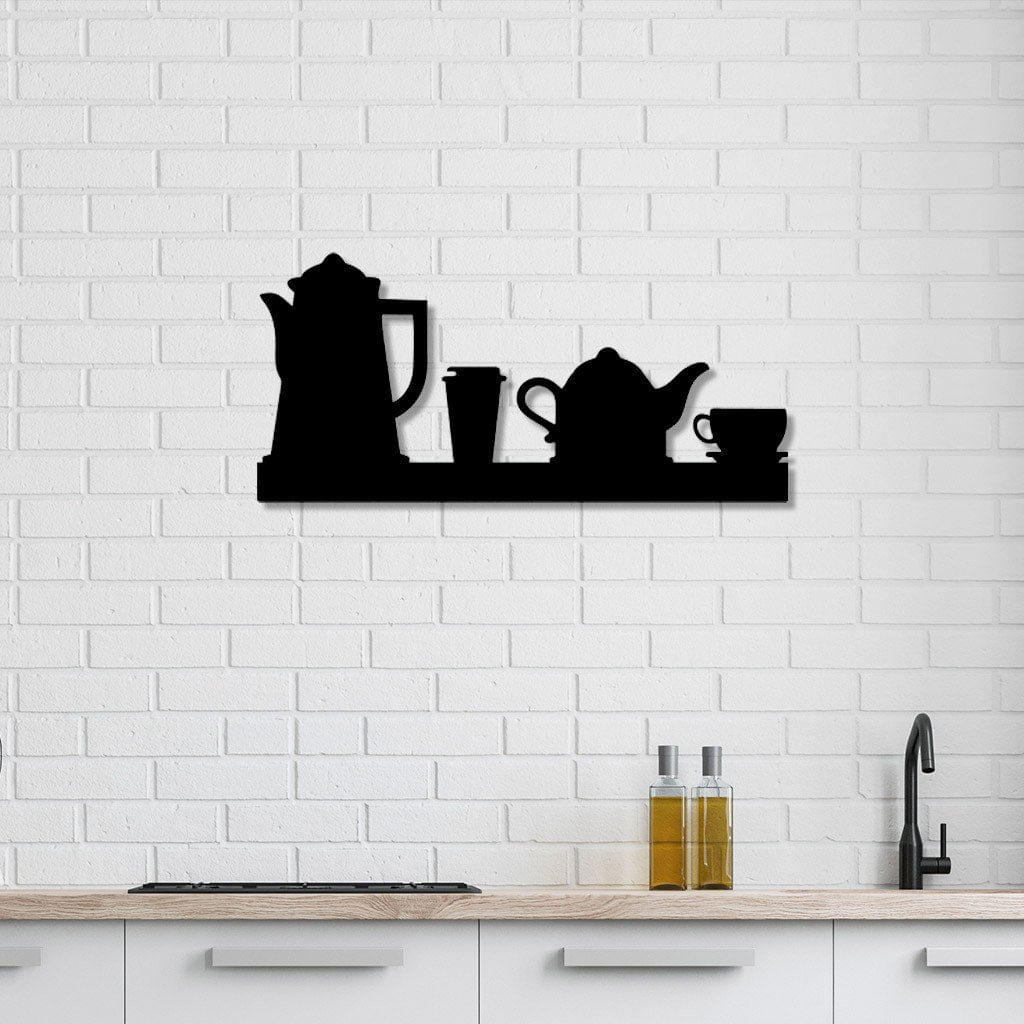 Escultura de Parede em MDF Cozinha