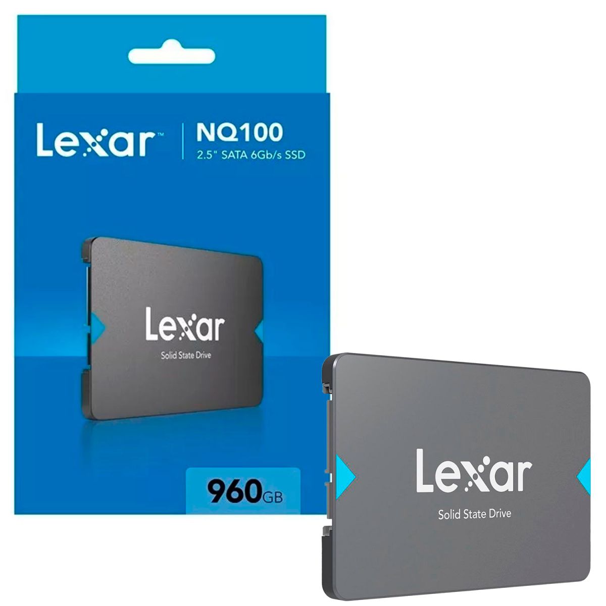 Ssd 960gb Lexar Nq100, 2.5