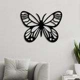 Escultura de Parede em MDF Borboleta Geométrica