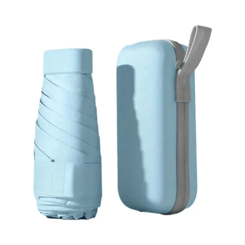 Mini Guarda Chuva Sombrinha De Bolso C/ Estojo