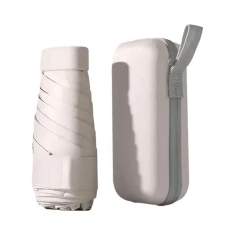 Mini Guarda Chuva Sombrinha De Bolso C/ Estojo