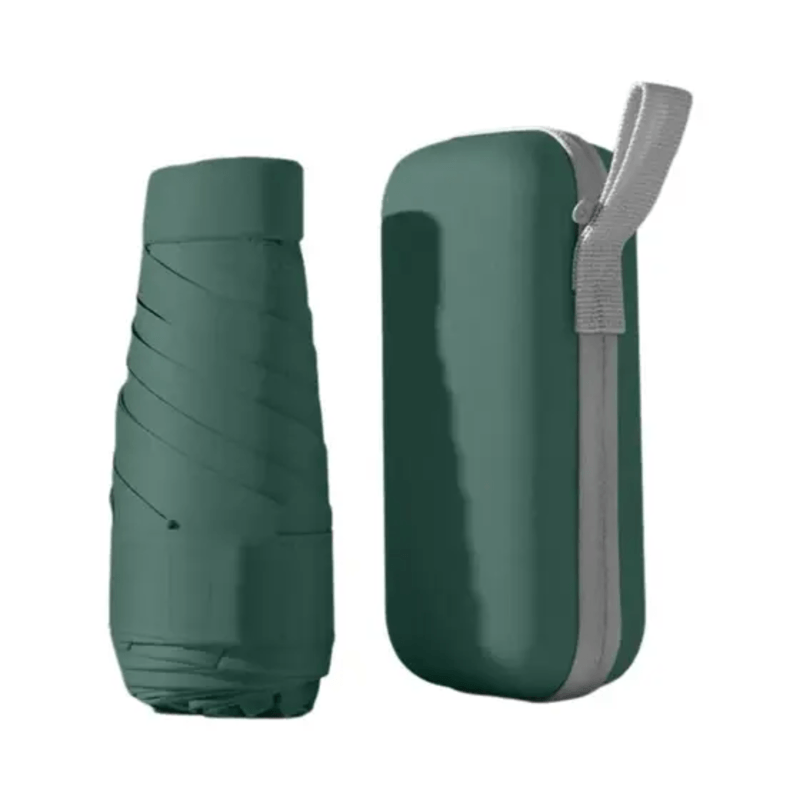 Mini Guarda Chuva Sombrinha De Bolso C/ Estojo