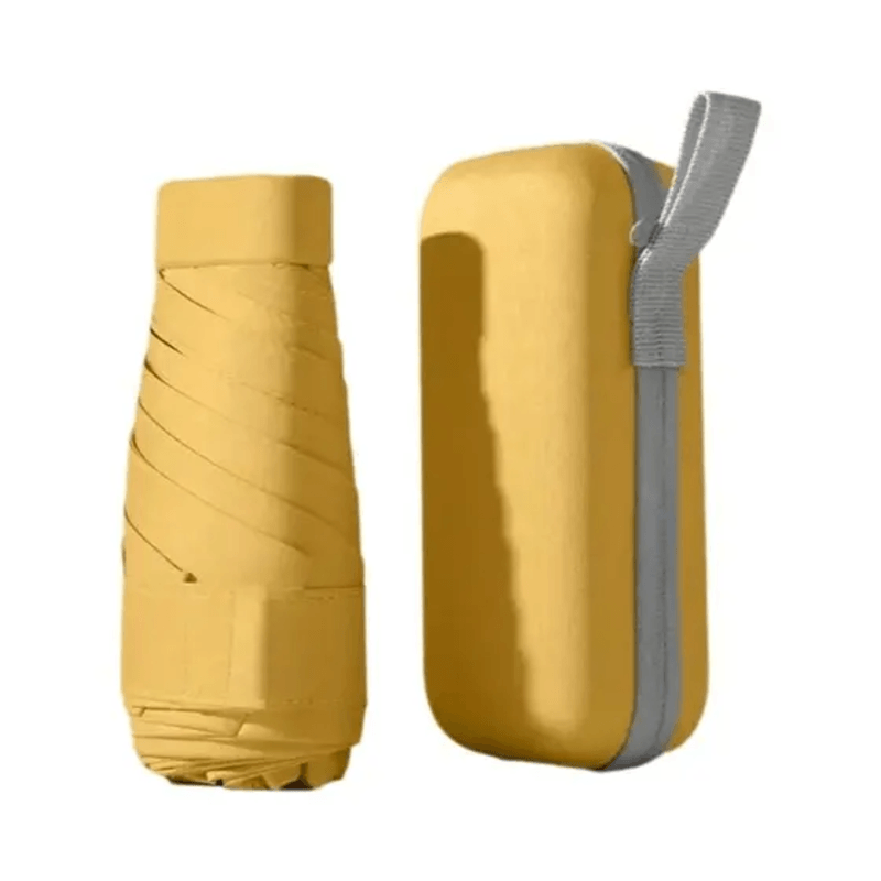 Mini Guarda Chuva Sombrinha De Bolso C/ Estojo