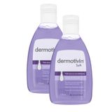 Kit 2 Dermotivin Soft Sabonete Líquido Para Pele Seca Ou Sensibilizada 120ml