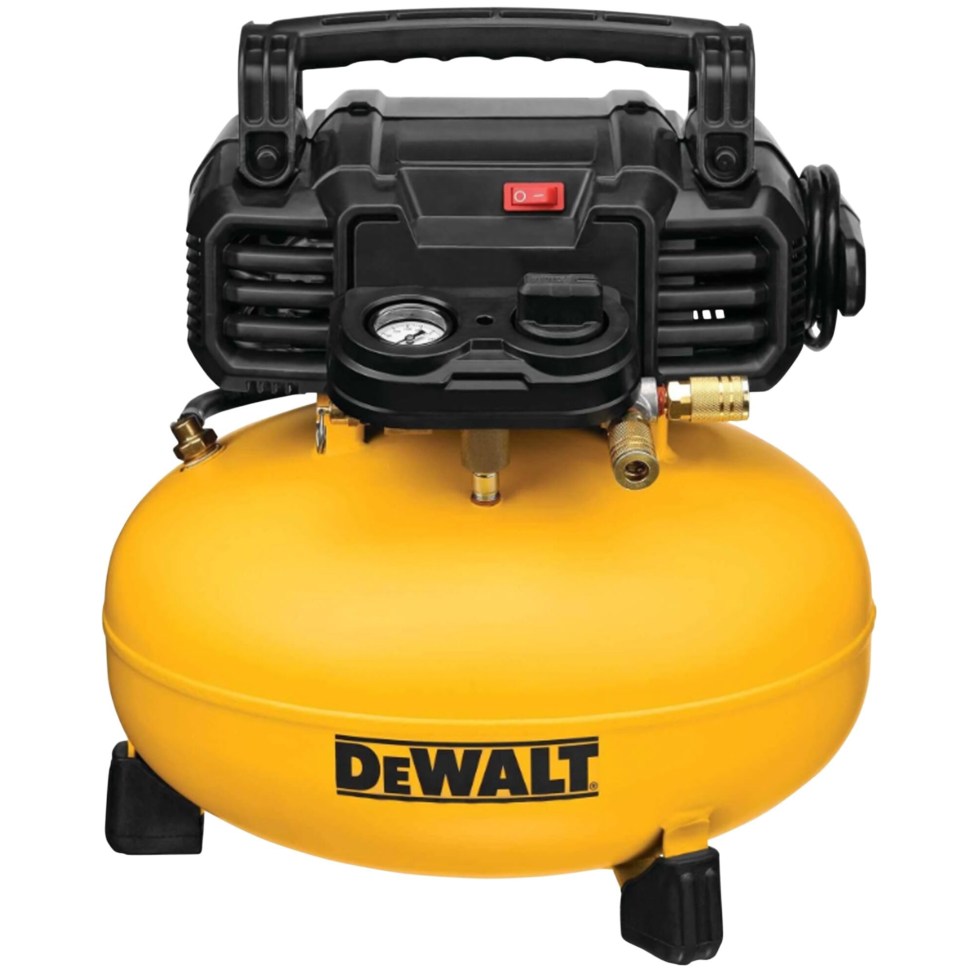 Compressor De Ar Dewalt Pancake 6 Galões 165 Psi (dwfp55126)