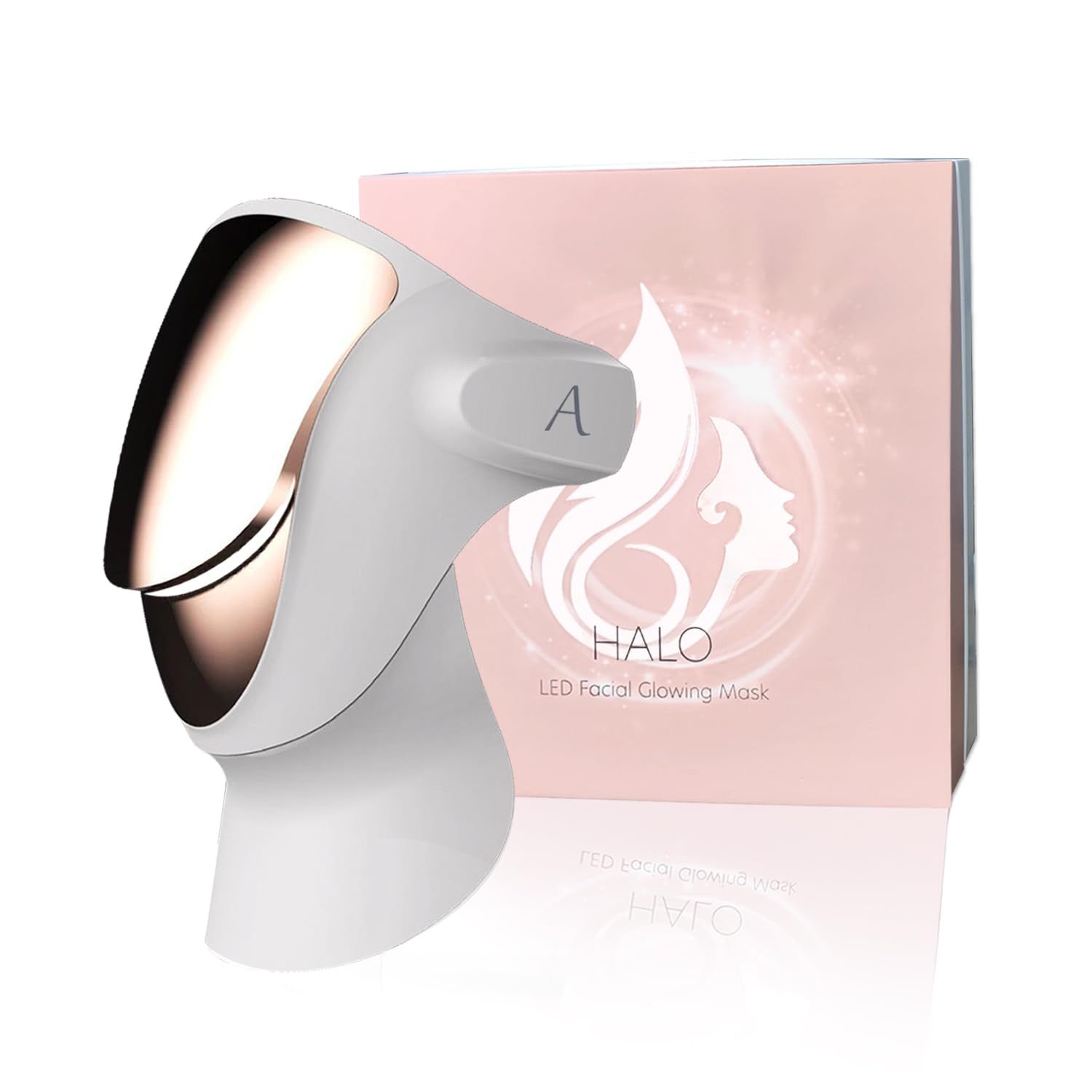 Máscara Facial Led Aphrona Halo Light Therapy Para Acne E Rugas