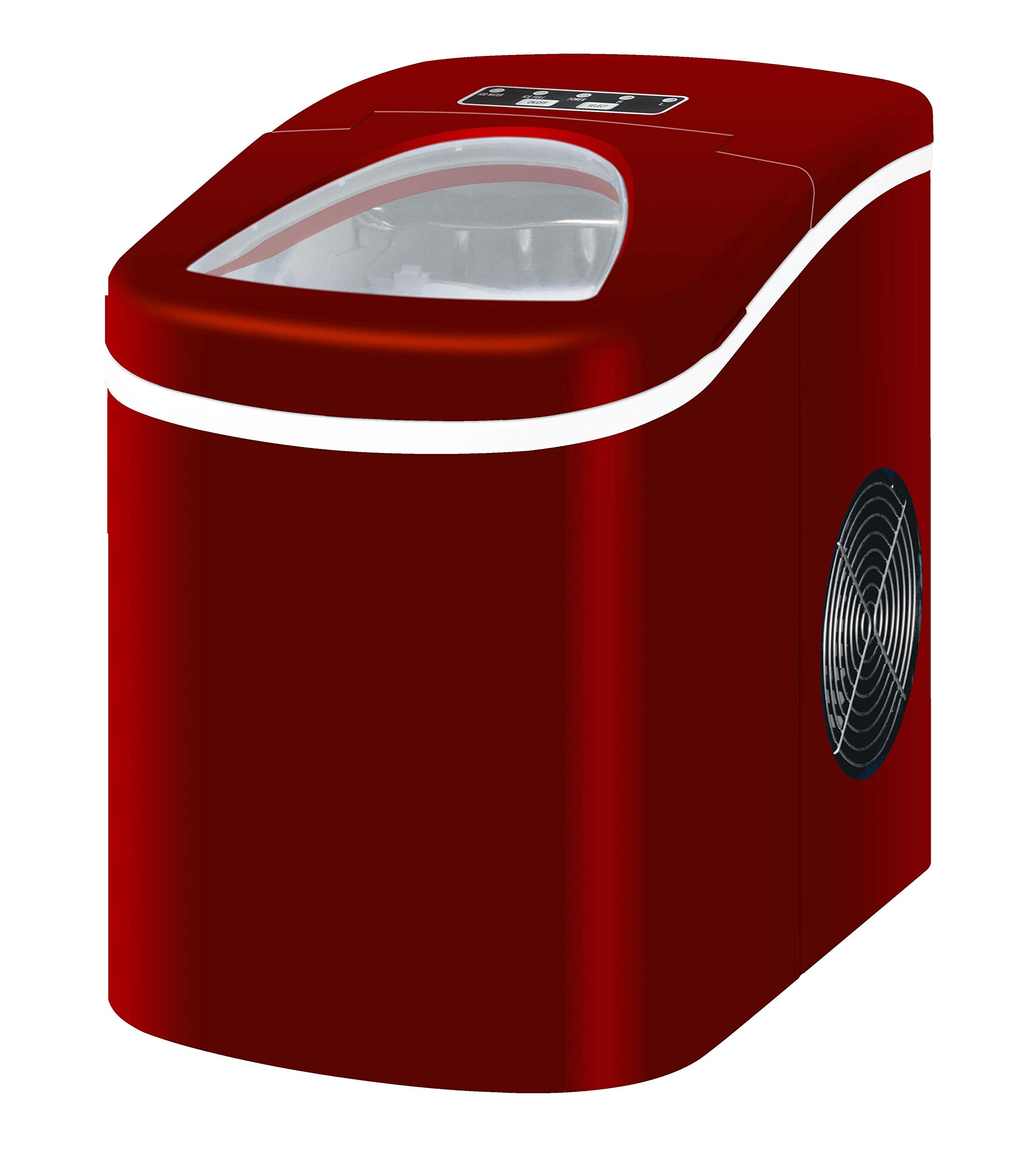 Máquina De Gelo Frigidaire Compact Red 26 Lb/dia De Armazenamento De 1,5 Lb