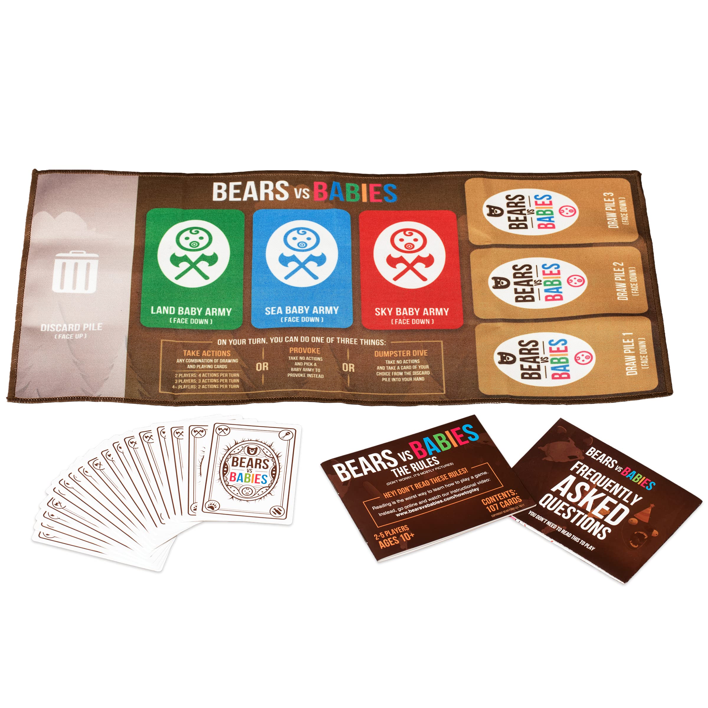Jogo De Cartas Exploding Kittens Bears Vs Babies Family 10+ - Carrefour