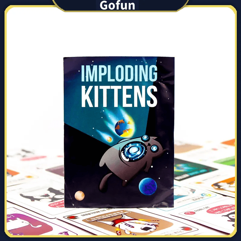 Jogo De Cartas Imploding Kittens Expansion Exploding Kittens - Carrefour