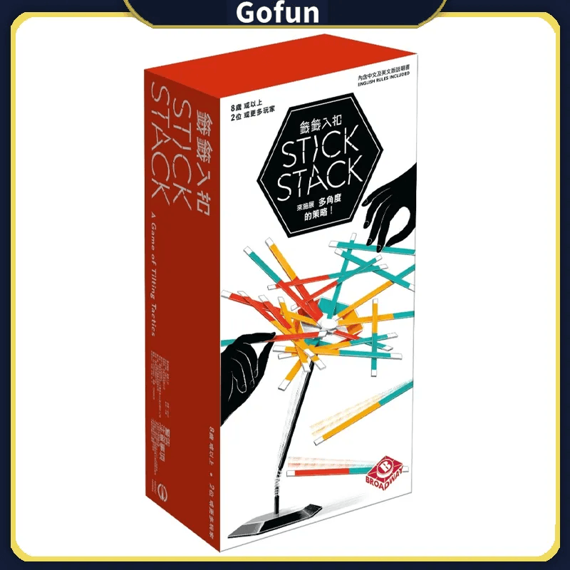 Jogo De Tabuleiro Stick Stack For Family Party Game