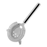 Coador de Gelo Strainer Para Drinks e Coquetéis em Aço Inox