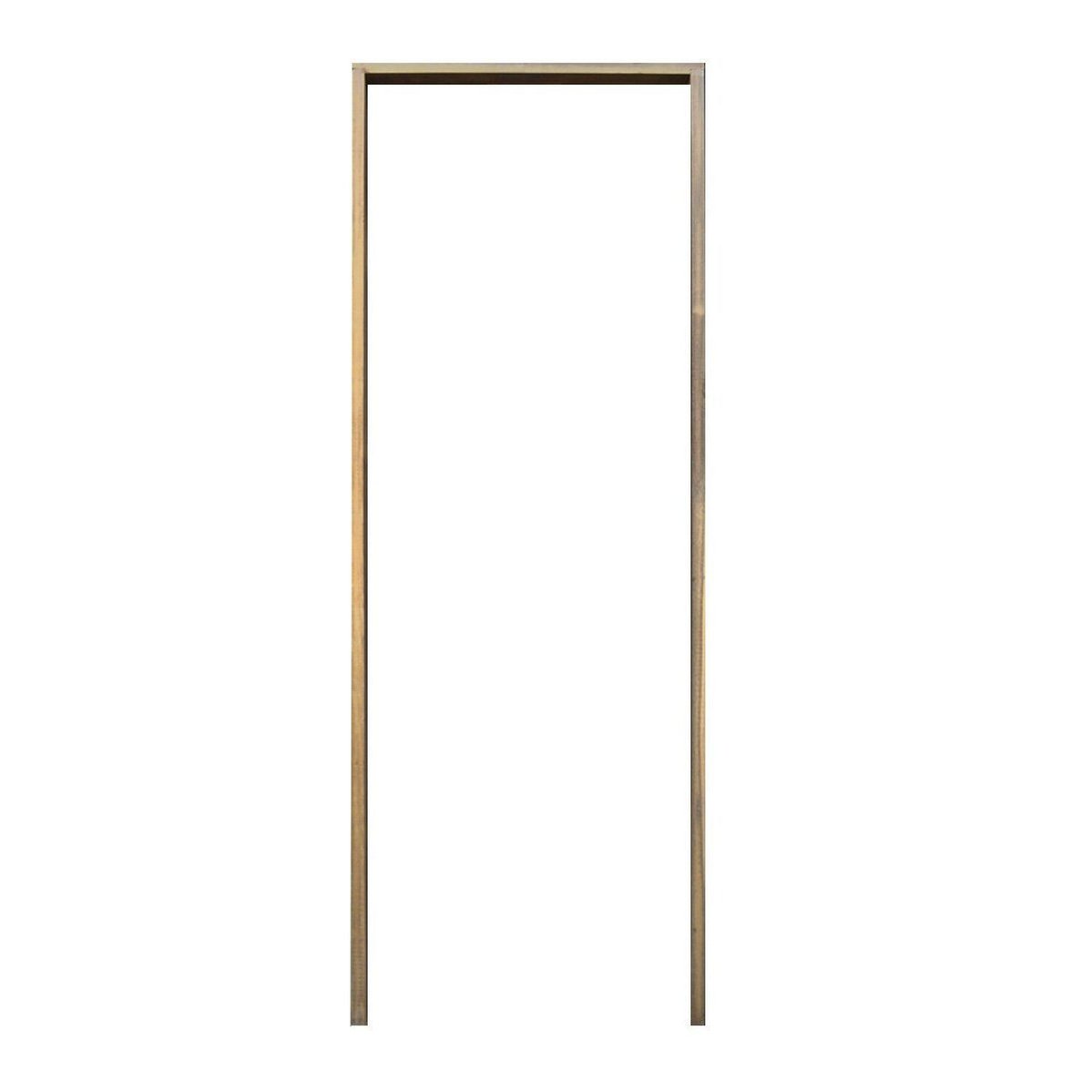 Jogo Batente 13cm X 212cm Em Madeira Itaúba Natural