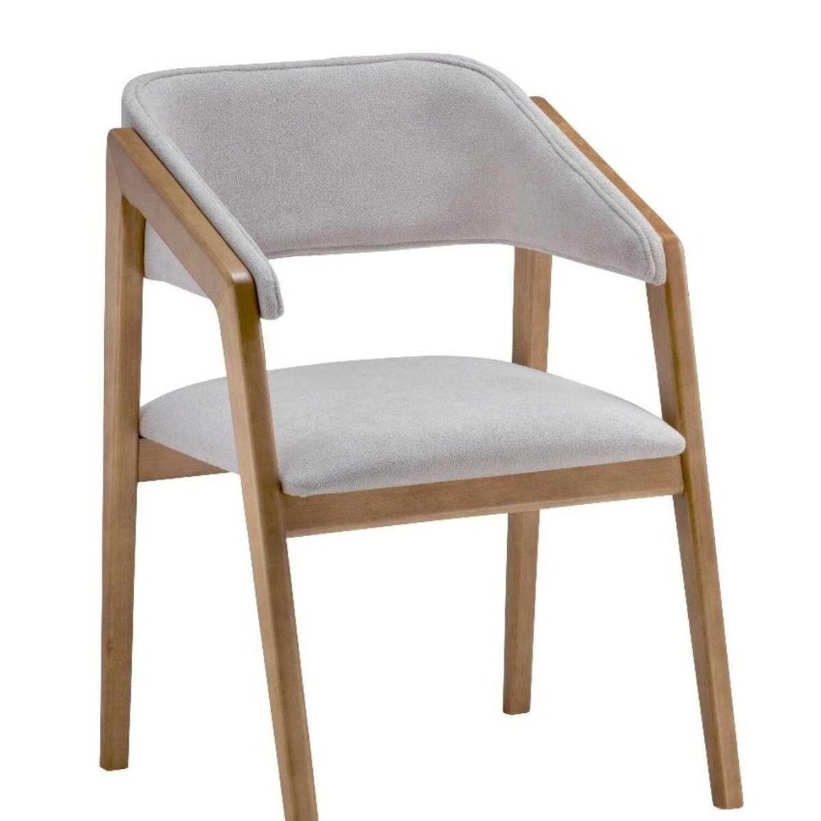 Cadeira Para Sala De Jantar Tecido 250 Safira Amendoa