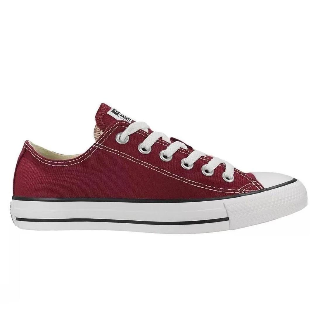 Tenis All Star Chuck Taylor Cano Baixo Ref Ct0001 Vinho 37