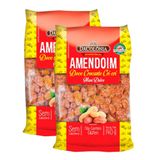 Kit 2 Amendoim Doce Crocante Cri-cri Dacolônia 140g
