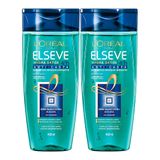 Kit 2 Shampoo Elseve Hydra Detox Anti-caspa Com 400ml