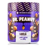 2x Pasta De Amendoim Dr Peanut - Sabor Avelã Em Pote De 600g