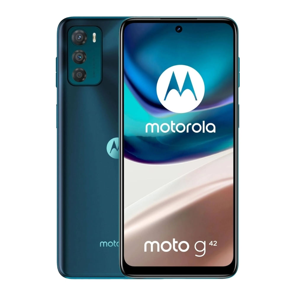 Usado: Motorola G42 128 Gb Azul - Muito Bom