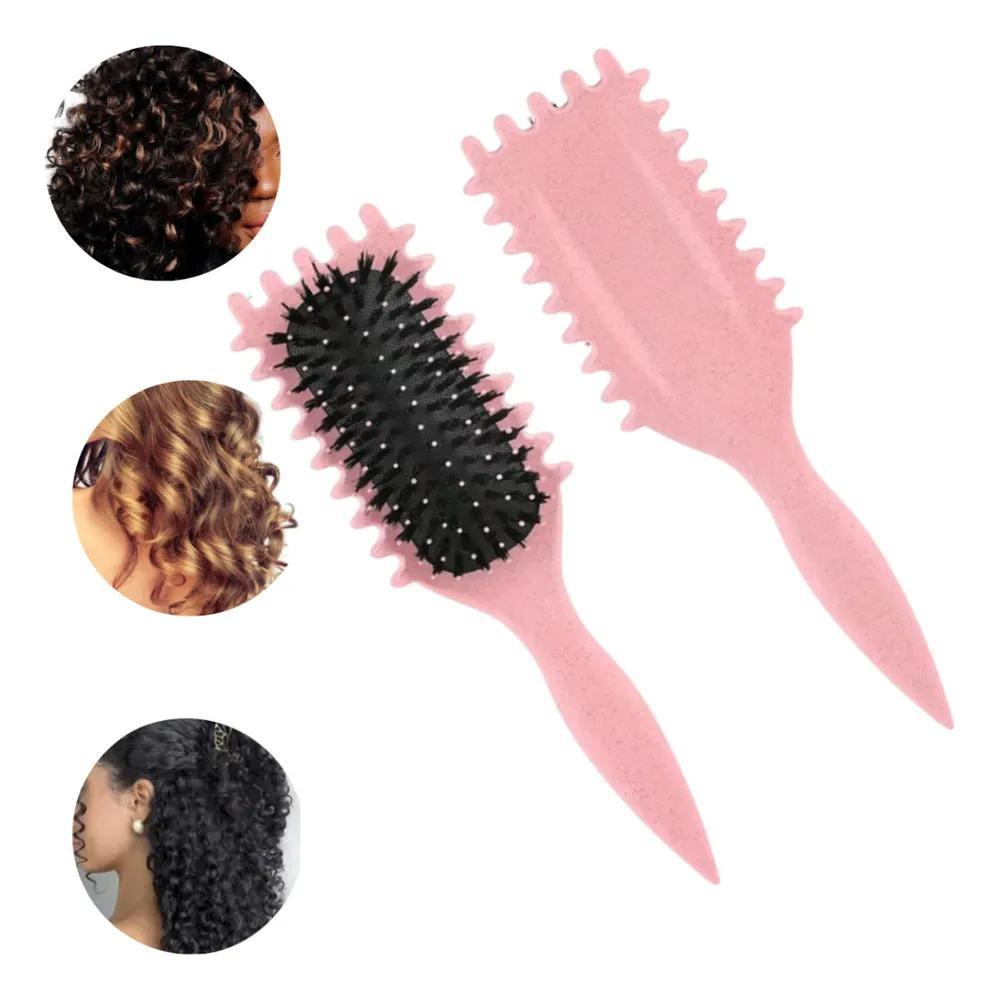 Escova Cabelo Cacheado Inovadora Fitagem Definição Cachos - Carrefour