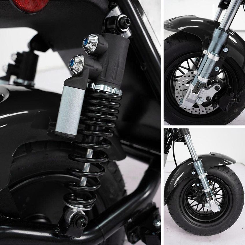 Scooter Eletrica - Duos Fx2 1000w Lithium - Preta - Duos Bikes - imagem 5