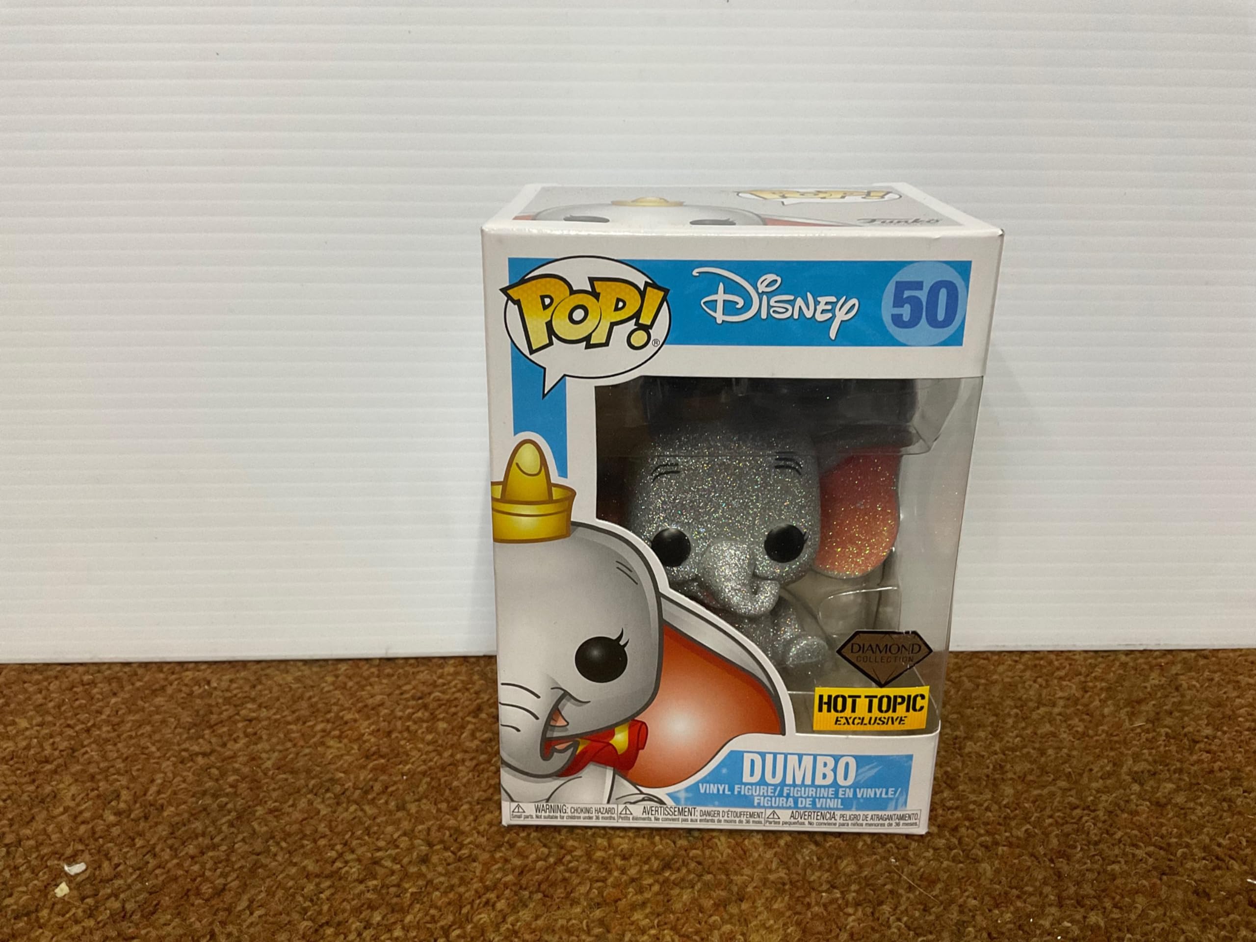 Funko Pop! Disney Dumbo #50 (coleção Diamond)
