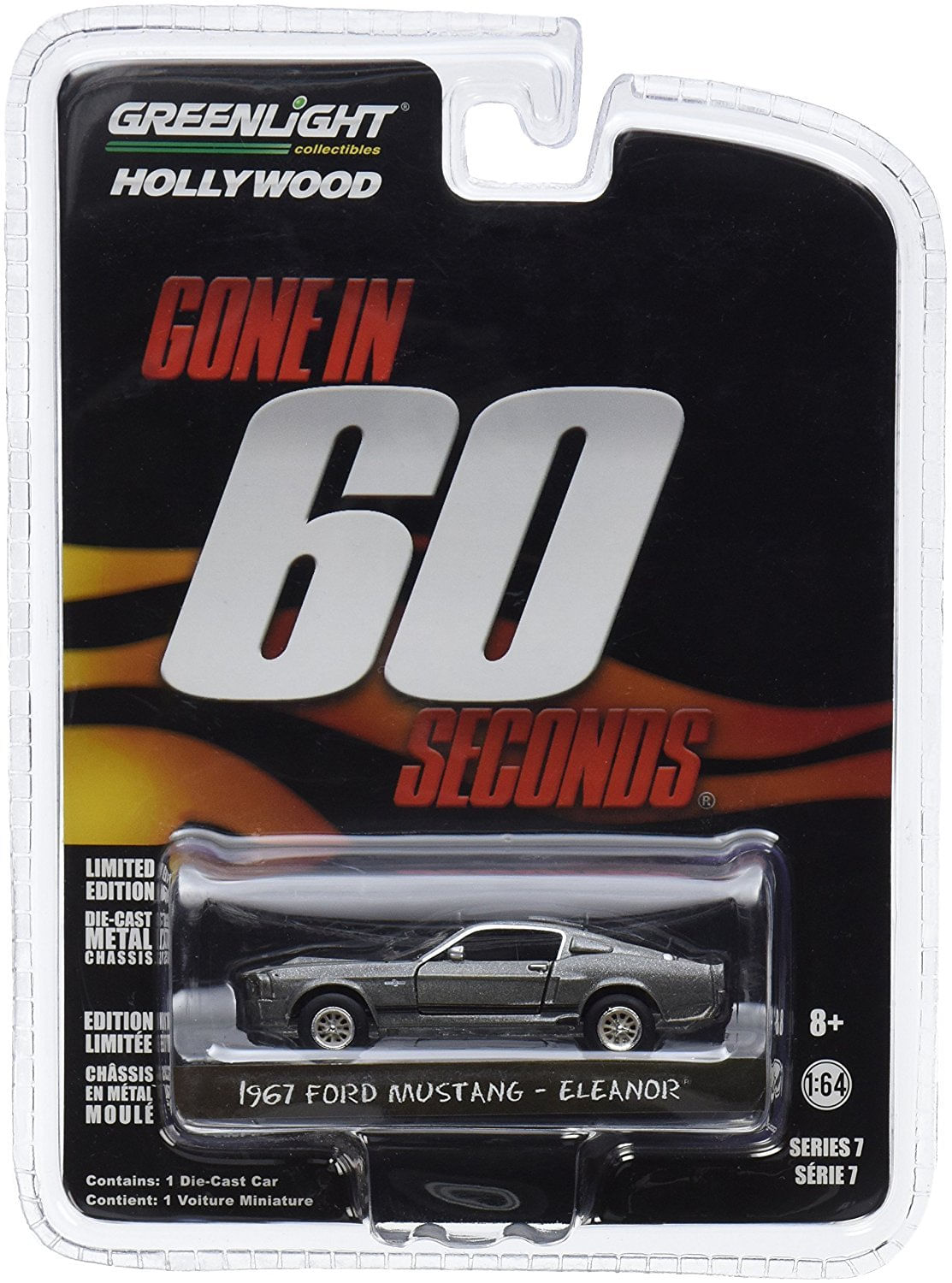 Diecast Car Greenlight Sumiu Em 60 E Sessenta Segundos Eleanor 1/64