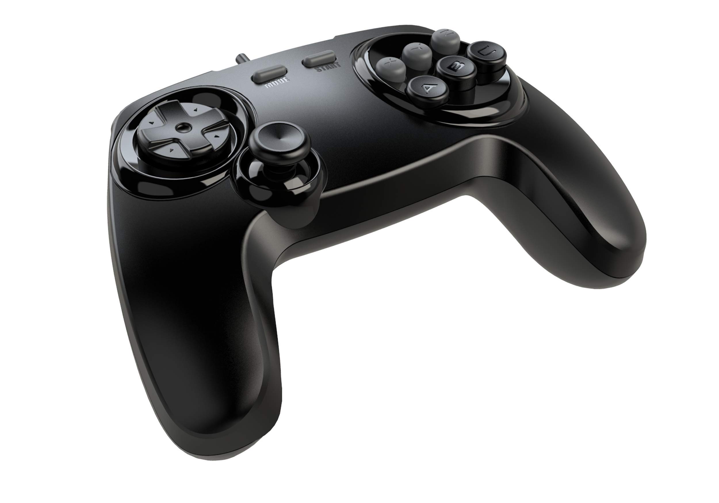 Controlador Retro Fighters Brawlergen 2 Em 1 Para Sega Saturn E