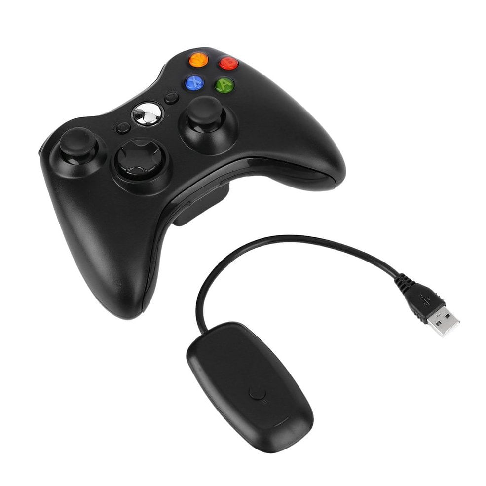 Jogo Joystick N-3 Gamepad Para Xbox 360 Wireless Gaming Contr