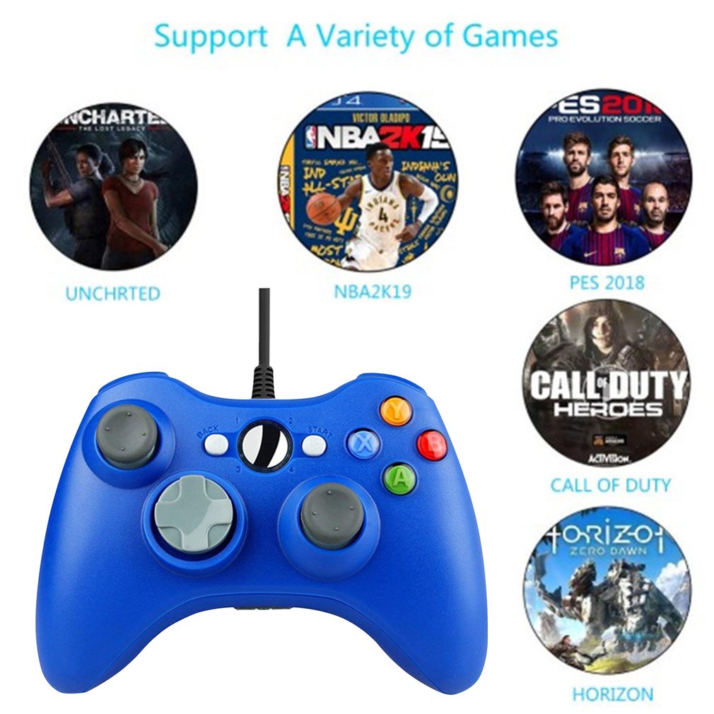 Joysticks Portátil Wire Game Game Controller