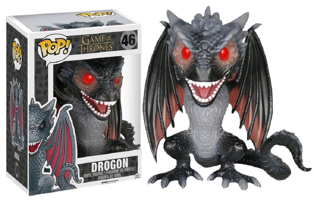 Boneco De Ação Funko Pop Game Of Thrones Drogon #46 6"