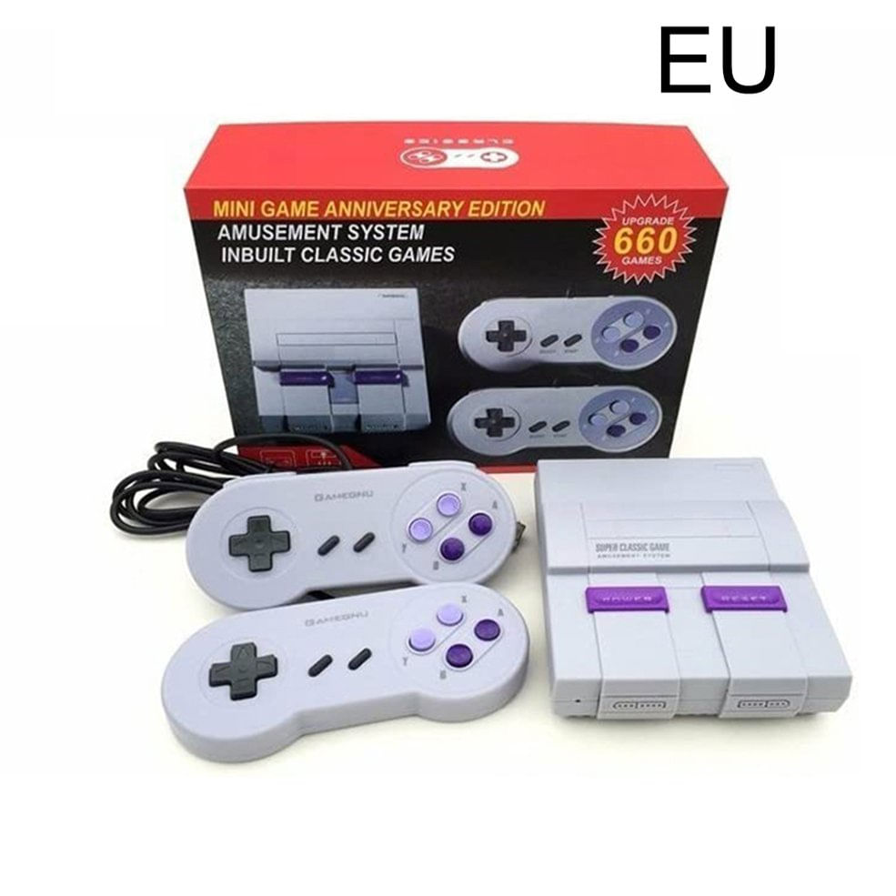Snes Nes Super Classic Tv 16 Bit Video Game Consoles Video G