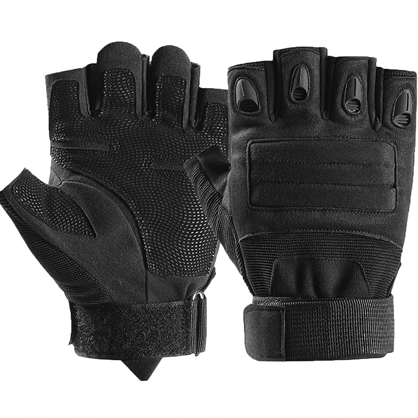Luvas Táticas Nucamper Half Finger Para Homens Sem Dedos