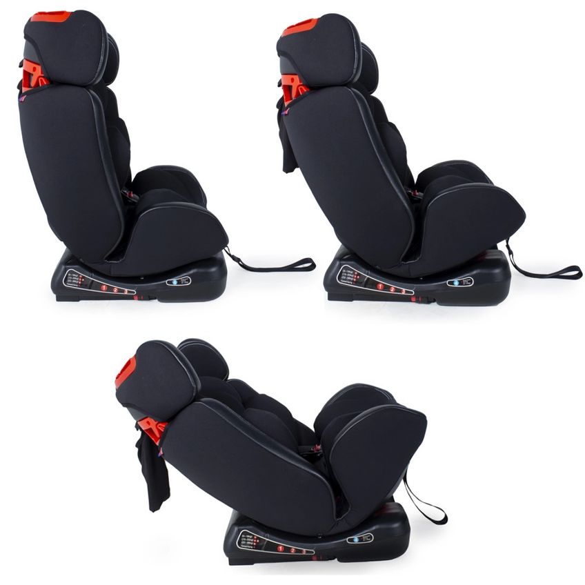 Cadeira para Auto Galzerano Prati Isofix de 0 a 36 kg Preto - imagem 5