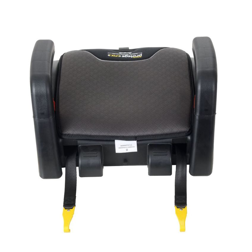 Assento De Elevação Burigotto Protege Fix Booster Infantil 15 A 36 Kg Cinza Grafite - imagem 4