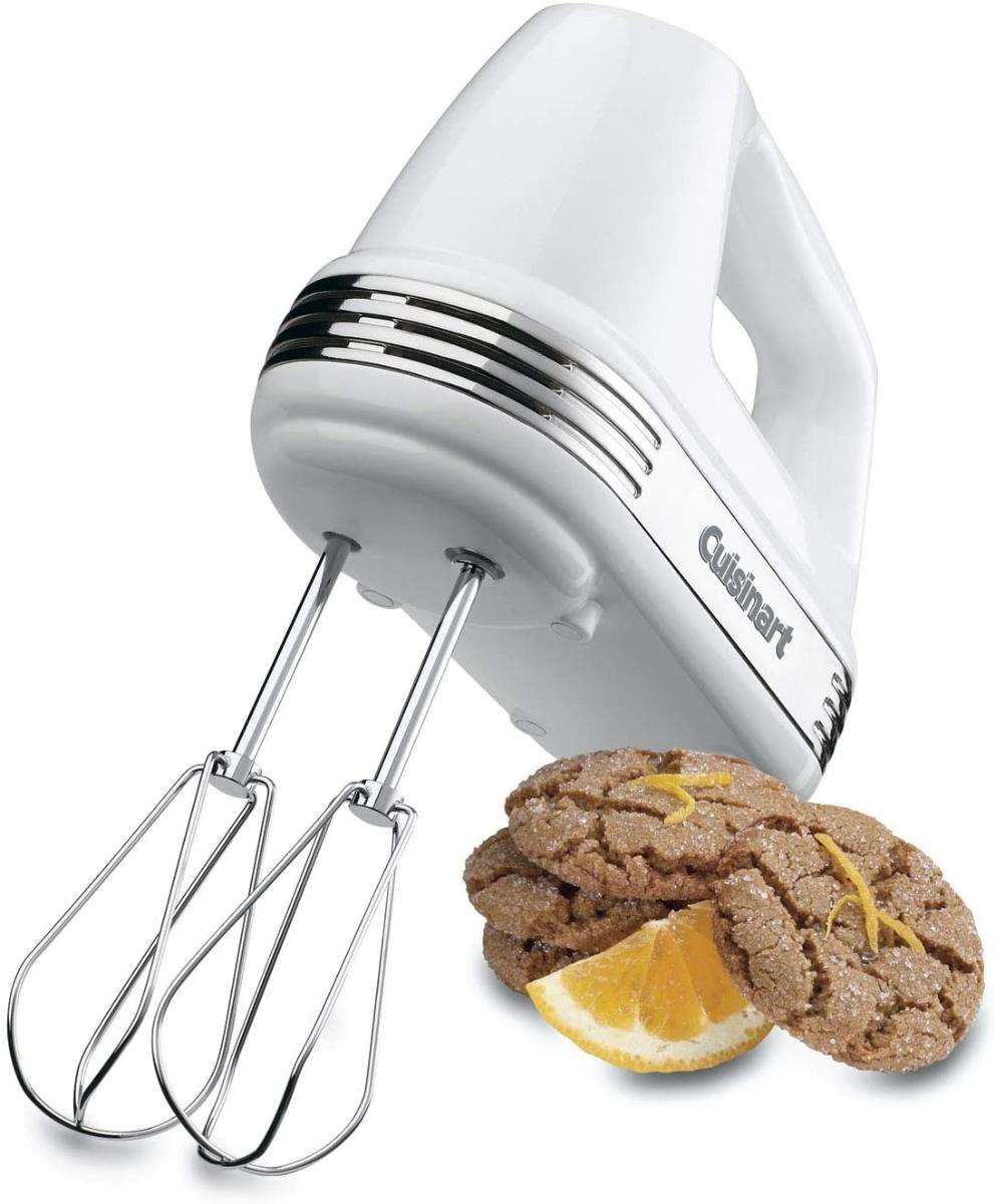 Cuisinart Misturador manual de 5 velocidades Power Advantage HM-50, branco