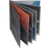 Insertos De Carteira Bullz Heavy Duty Vinyl 6 Páginas X2