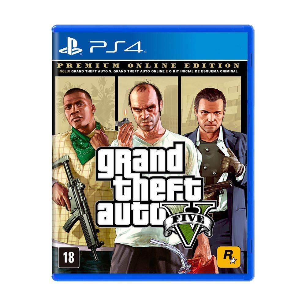 Menor preço em Jogo Grand Theft Auto V (Premium Online Edition) - PS4