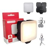 Iluminador Led Portátil A Pilhas Aaa Para Lives E Tutoriais