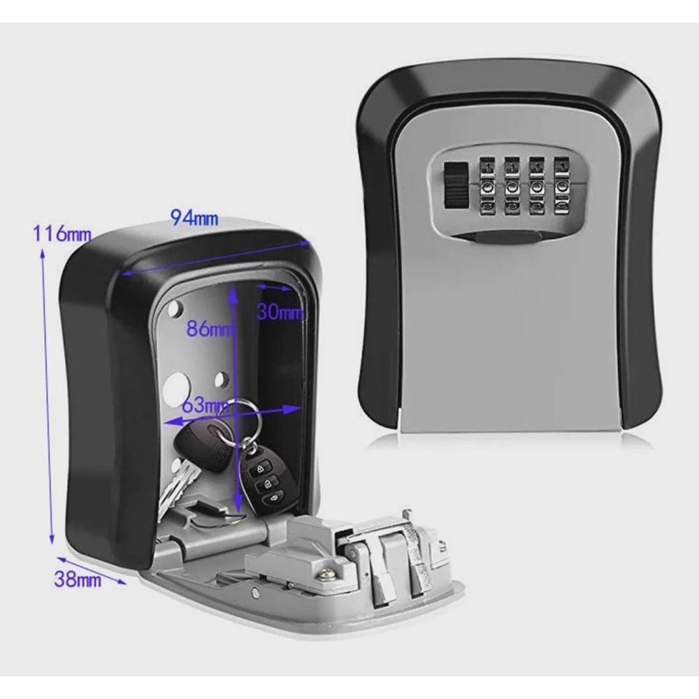 Caixa De Bloqueio De Chave De Senha De 4 Dígitos