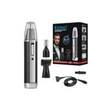 Depiladora Portátil Para Homens, Pelos Faciais, Orelhas, Nariz